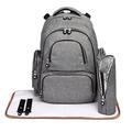 KONO Unisex E6706 GY Rucksack, Grey, Einheitsgröße