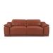 Leather Pillow Top Arm Power Reclining Living Room Sofa Set