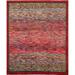 Oriental Gabbeh Kashkoli Modern Area Rug Wool Hand-knotted Carpet - 5'5" x 6'1"