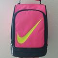 Nike Other | Nike Contrast Hyper Pink Insulated Tote Lunch Bag With Yellow Check. | Color: Pink/Yellow | Size: Os