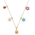 Kate Spade Jewelry | Kate Spade Nature Walk Ladybug Charm Necklace | Color: Blue/Pink | Size: Os