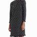 J. Crew Dresses | Jcrew Silk Star-Print Dress | Color: Black/White | Size: 6