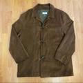 J. Crew Jackets & Coats | J.Crew Men’s 100% Leather Long Coat / Jacket Size Xlt | Color: Brown/Tan | Size: Xlt