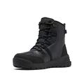 Columbia Snowtrekker Winterstiefel für Herren, Schwarz (Black x Graphite), 45 EU