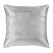 Everly Quinn Rauf Modern Bubble Metallic Jacquard Modern Contemporary 27x27 inch Euro Sham Polyester in Gray | 27 H x 27 W in | Wayfair