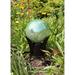 Achla Designs Decorative Reflecting Glass Gazing Globe, 6 Inch Diameter, Light Green