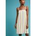 Anthropologie Dresses | Anthropologie Talia Striped Dress Cream Neutral | Color: Cream/Tan | Size: M