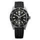 San Martin 62mas SN007 V4 Men's Diver Watches Sapphire Glass Hexagonal Logo NH35 Bracelet Date 20Bar Automatic Mechanical Wrist Watch, rubber black,