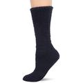 UGG Men's Fincher Ultra Cozy Crew Casual Sock, Navy, One Size