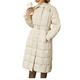 Minimalism Winter Coat Women Fashion 90%White Duck Down Women's Jacket Causal Thick Lapel Solid Women's Jacket - beige,M