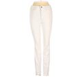 Hollister Jeggings - Mid/Reg Rise: White Bottoms - Women's Size 25