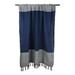 Dakota Fields Bastow 100% Cotton Throw in Blue/Black | 50 W in | Wayfair D80BE1EB0BCD4EF7899B7BEF3377BAAF