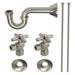 "Kingston Brass KPK108P Plumbing Supply Kits Combo, 1/2"" IPS Inlet, 3/8"" Comp Oulet - Kingston Brass KPK108P"