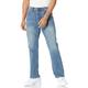 Amazon Essentials Herren Bootcut-Jeans mit gerader Passform, Helle Waschung, 42W / 28L