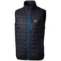 Men's Cutter & Buck Navy Chicago Bears Rainier Full-Zip Puffer Vest