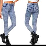 Levi's Jeans | Levis 524 Skinny Like New Stretch Jegging Denim Jeans Acid Wash | Color: Blue | Size: 0