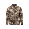 Huntworth Elkins Mid Weight Windproof Soft Shell Jacket Grid Fleece Interior - Mens Tarnen Medium E-9501-TRN-M