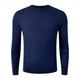NP Men's Lightweight Wool Crewneck Sweater Shirt Winter Man Clothes Sweaters Dark Blue