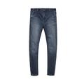 Qinvern Men's Classic Straight-Leg Jeans, Comfortable and Versatile, Everyday Casual Denim Trousers with Zipper Opening and Closing 32