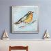 Red Barrel Studio® Bird Variety IV - Picture Frame Print on Canvas Canvas, Solid Wood in Black/Blue/Green | 22.5 H x 22.5 W x 1.5 D in | Wayfair