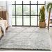 Gray/White 87 x 63 x 1.8 in Area Rug - Well Woven Celeste Aveiro Moroccan Gray Area Rug Polyester | 87 H x 63 W x 1.8 D in | Wayfair CE-42-5