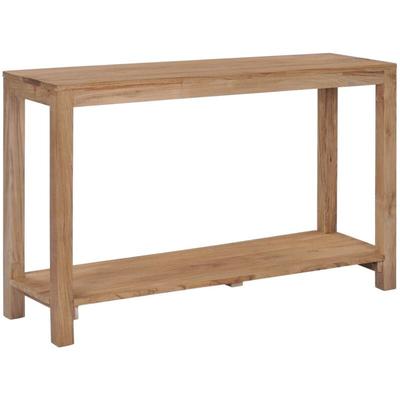 Konsolentisch 120x35x75 cm Teak Massivholz vidaXL Image