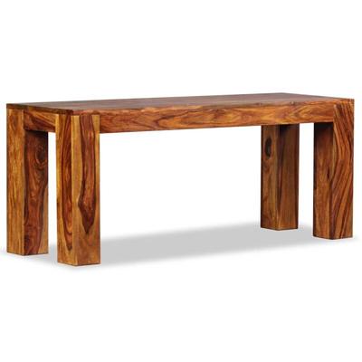 Vidaxl - Sitzbank Massivholz 110x35x45 cm