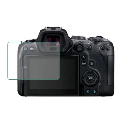 Couvercle de Protection en verre trempé pour Canon EOS R5 R6 Film de Protection pour appareil photo