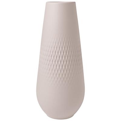 Villeroy & Boch - Vase Carré hoch Manufacture Collier beige Vasen 1 ct