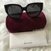 Gucci Accessories | Gucci 55mm Square Sunglasses | Color: Black | Size: Os