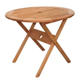 Madrid Eucalyptus Round Patio Bistro Table