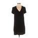 Madewell Casual Dress - Shift: Black Dresses - Women's Size X-Small