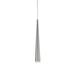 Kuzco Lighting Mina 1 - Light Single Cone LED Pendant Metal in Gray | 24 H x 2.75 W x 2.75 D in | Wayfair 401215BN-LED