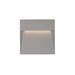 Kuzco Lighting Casa Integrated LED Outdoor Flush Mount Aluminum/Metal in Gray | 4.5 H x 4.5 W x 1 D in | Wayfair EW71305-GY