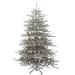 Kurt Adler 7-Foot Pre-Lit Warm White LED Vail Flocked Pine Tree