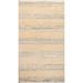 Striped Contemporary Gabbeh Kashkoli Area Rug Hand-knotted Wool Carpet - 1'7" x 3'2"