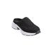 Wide Width Women's CV Sport Claude Slip On Sneaker by Comfortview in Black (Size 8 W)