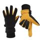 Jianghuayunchuanri Winter Cycling Gloves Windproof Winter Gloves Low Temperature Resistant Thickened Cycling Motorcycle Gloves for Hiking Driving Climbing (Color : Yellow, Size : L)