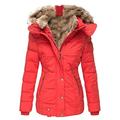 Womens Winter Lapel Button Long Trench Coat Jacket Ladies Overcoat Outwear Winter parka