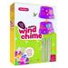Create & Paint a Mini Wind Chime Making Kit - Arts and Crafts Gift for Girls & Boys Ages 4 5 6 7 8 9 10 -12 - Birthday & Christmas Gifts for Kids - Kid Art & Craft Kits - DIY Stuff for Girl Age 4-12