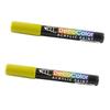 Marvy Uchida Chisel Tip Acrylic Paint Markers Celery 2/Pack