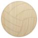 Volleyball Sport Wood Shape Unfinished Piece Cutout Craft DIY Projects - 6.25 Inch Size - 1/8 Inch Thick