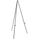 Display Easel for Floor Tripod Design Collapsible/Folding (Black Metal) (JXLPTB6310)