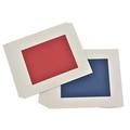 Sax Exclusive Die-Cut Mat Boards 8 x 10 Inches White Pebble Pack of 10