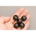 Black Wood Beads Round 20mm Sold Per Pkg Of 40 Beads