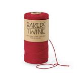 Pack Of 1 Solid Cherry Red Baker s Twine 240 Yds 4-Ply 100% Cotton Made In USA