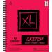 Canson XL Series Sketchbook Wirebound Pad 11x14 inches 100 Sheets (50lb/74g) - Artist Paper for Adults and Students - Graphite Charcoal Pencil Colored Pencil