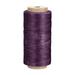 Uxcell 186 Yards 210D/1mm Leather Sewing Thread Polyester Waxed Cord Purple