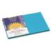 SunWorks 7707 Construction Paper 58 lbs 12 x 18 Turquoise 50 Sheets/Pack
