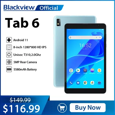 Blackview-Tablette Tab 6 Android...